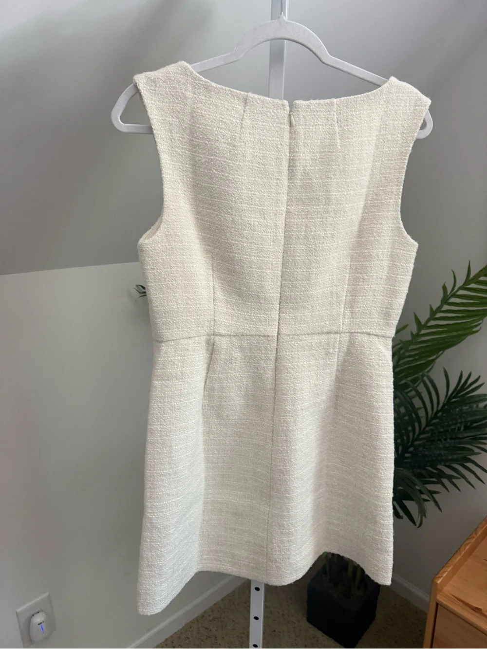 J.‎ Crew Sophia dress with velvet bows in tweed NWT sz 8